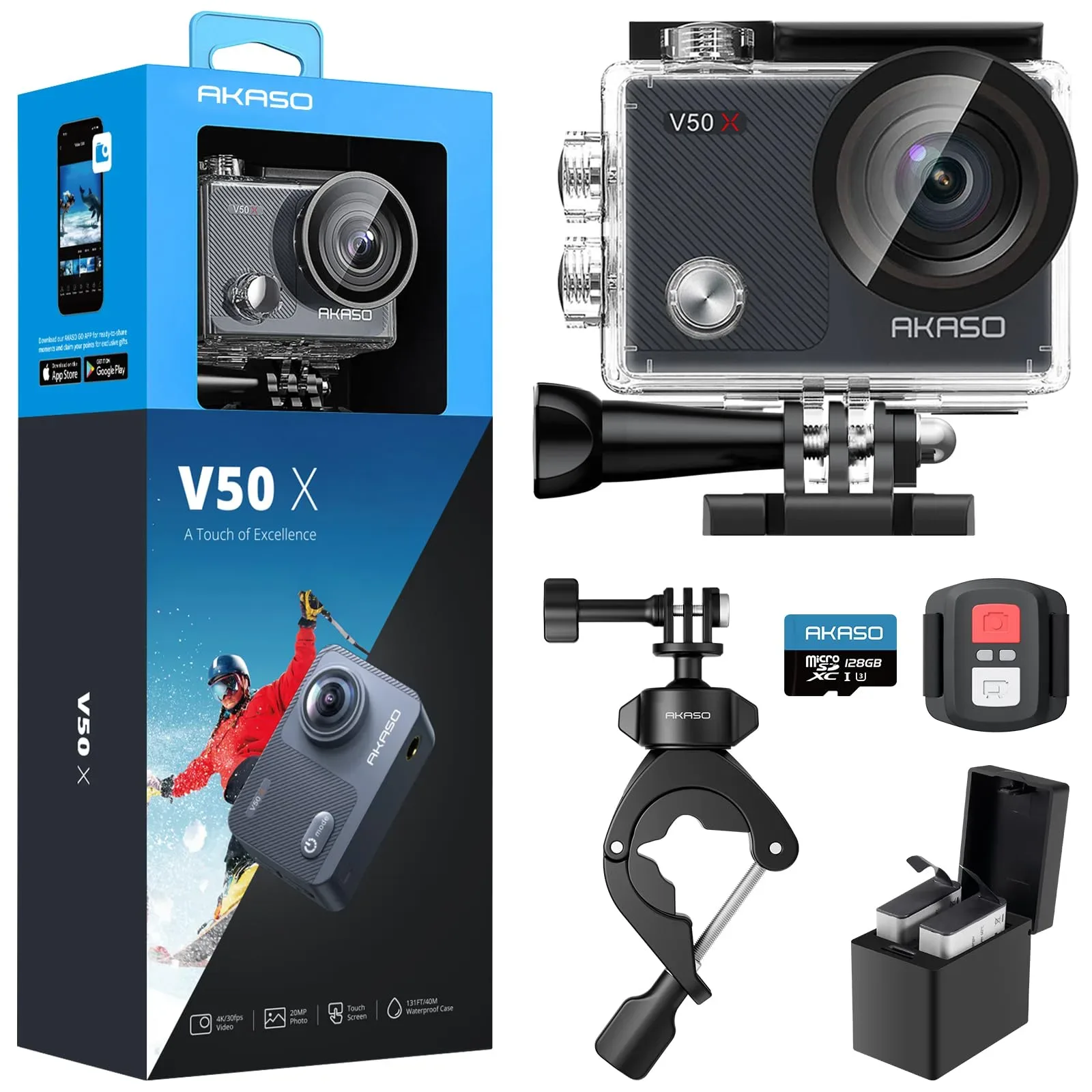 Akaso V50X action camera image 2