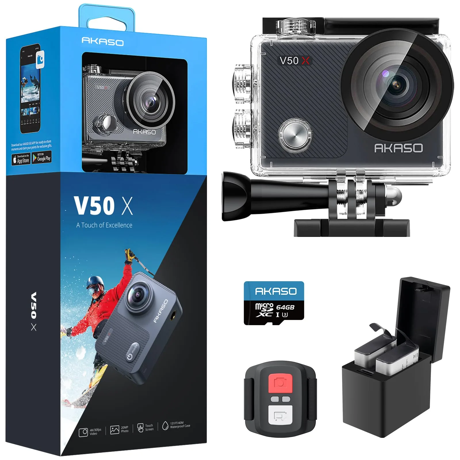 Akaso V50X action camera image 3