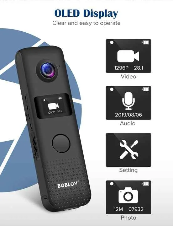 Boblov C18 body worn camera image 2