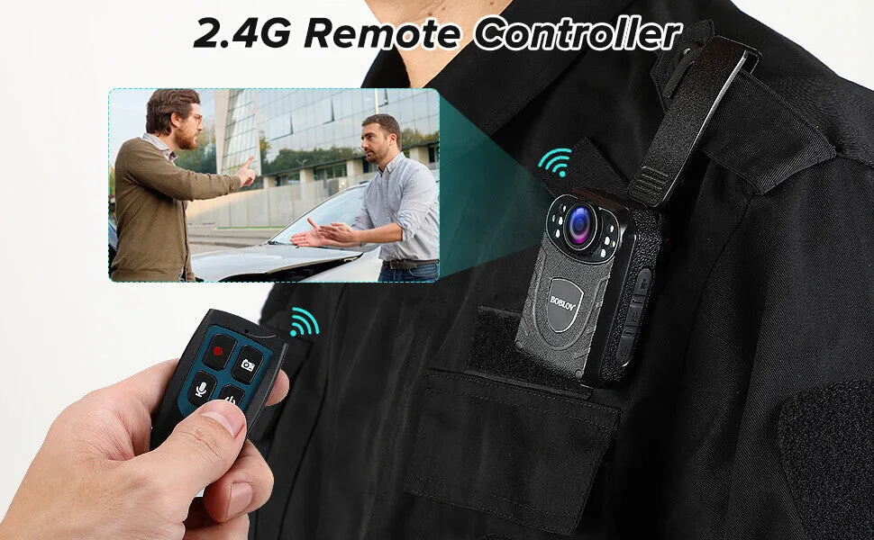 Boblov KJ21 4K body camera