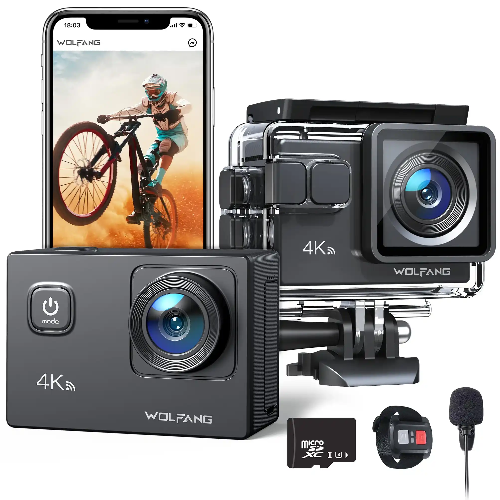 ODRVM 4K action camera image 2