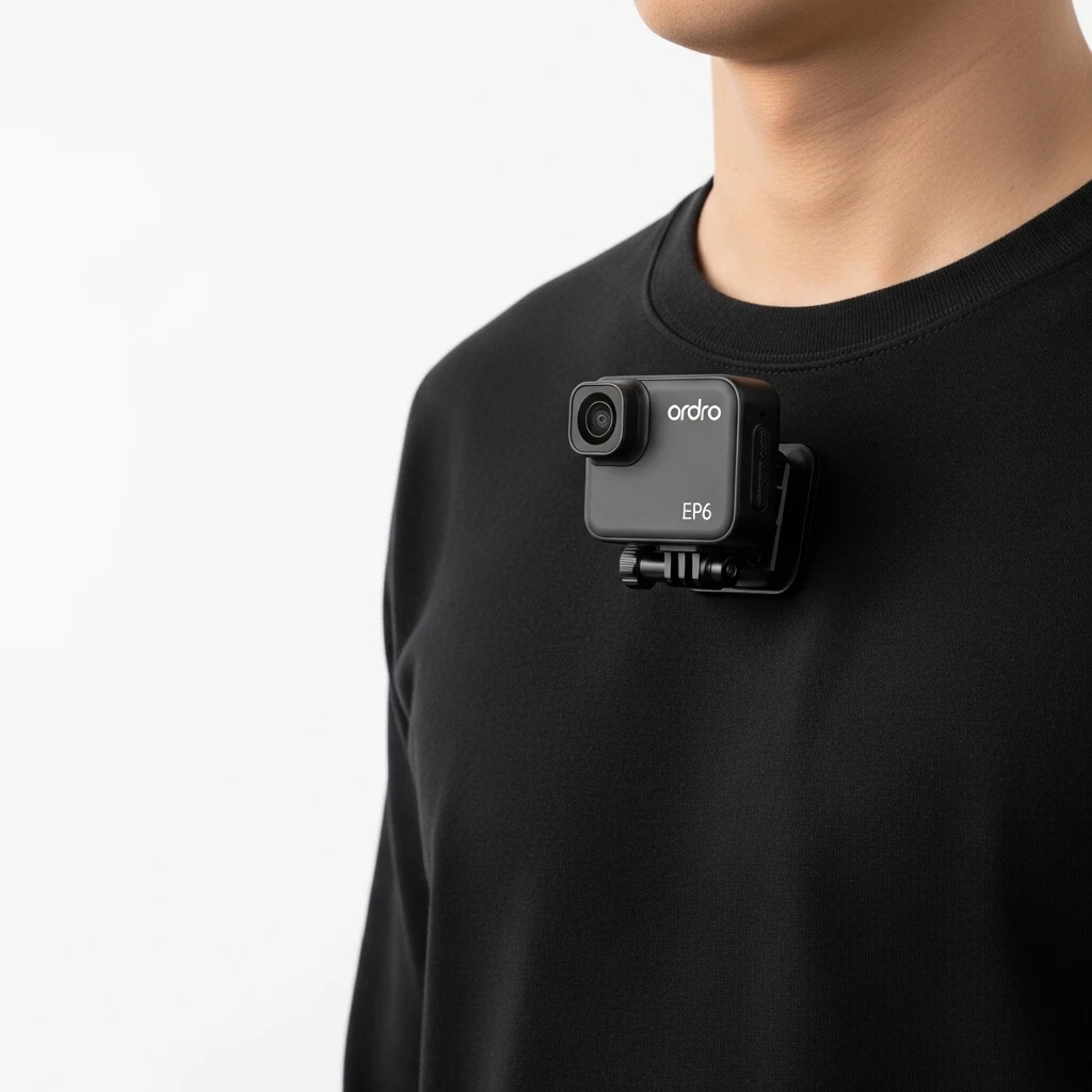 Ordro EP6 Plus wearable camera
