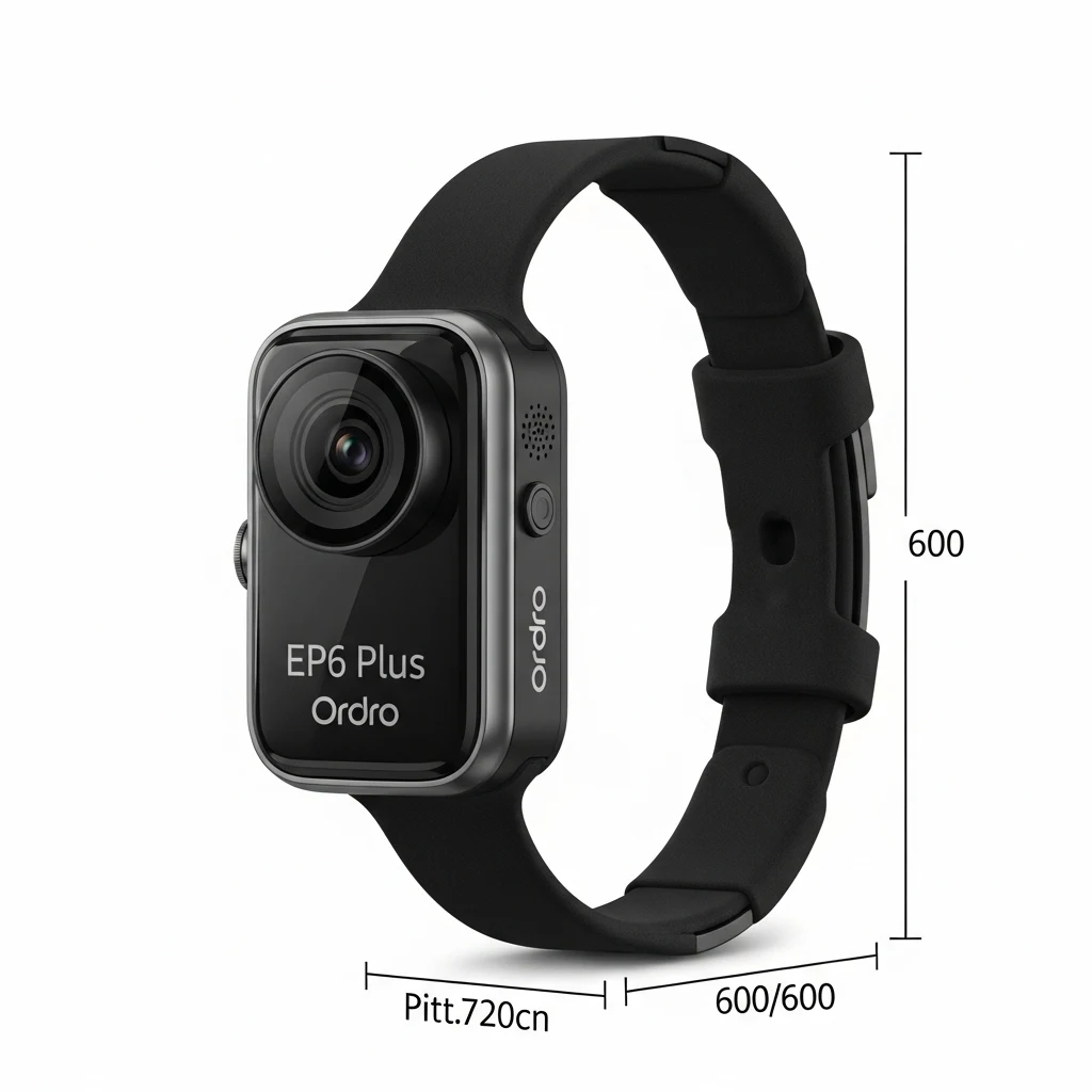 Ordro EP6 Plus wearable camera image 2